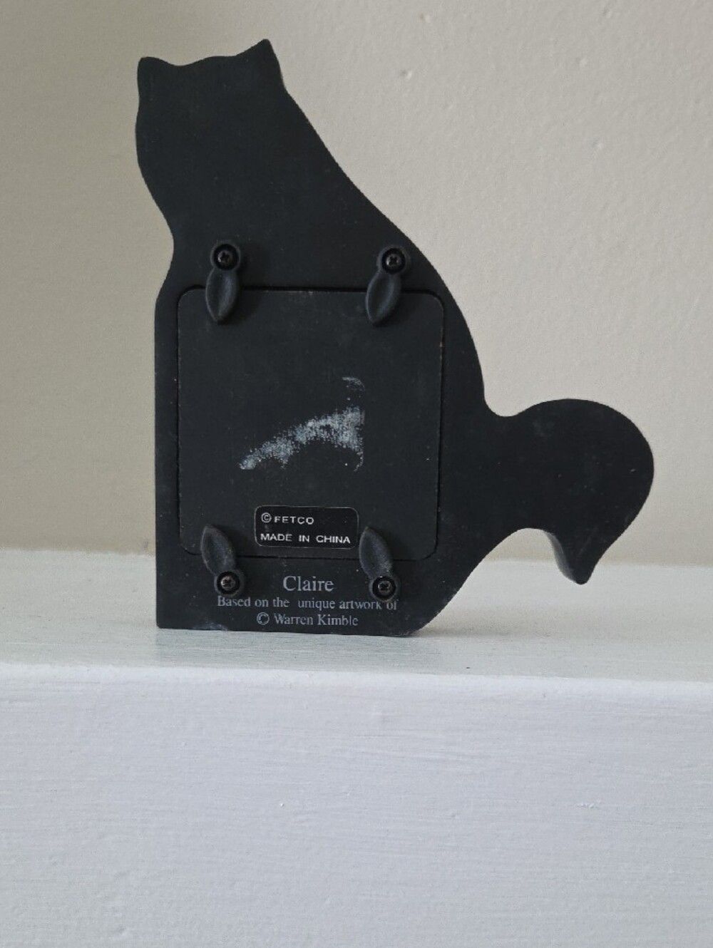 Warren Kimble Cat "Claire" Photo Frame - Picture 3 of 8